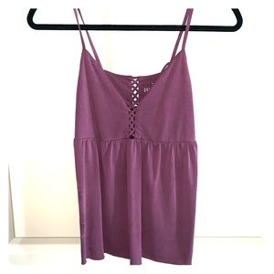 American Eagle Purple Tank